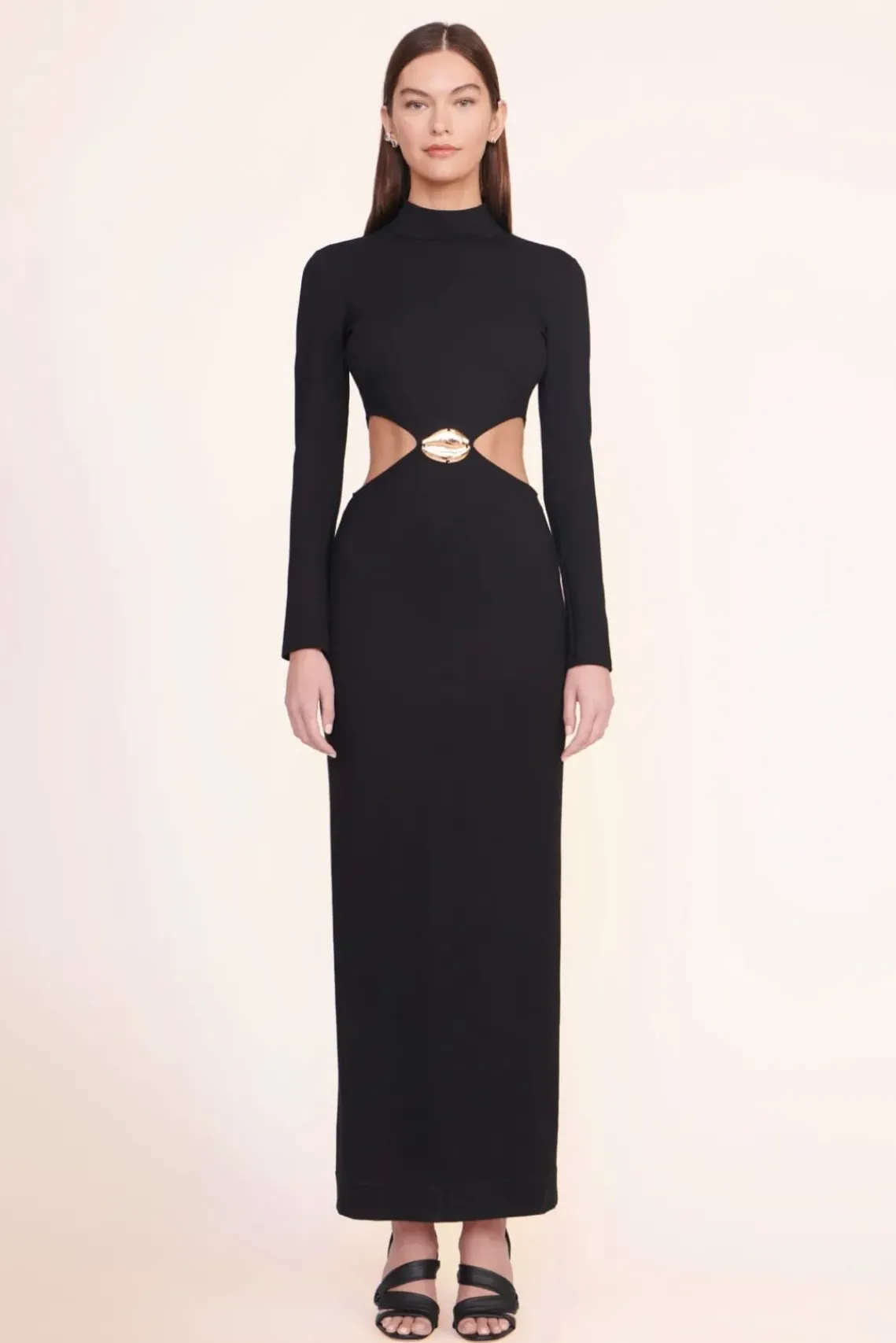 CLOTHING STAUD -ARLETTE DRESS - BLACK