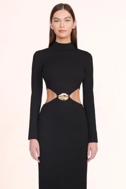 CLOTHING STAUD -ARLETTE DRESS - BLACK