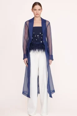 CLOTHING STAUD -ASHLEY COAT - NAVY