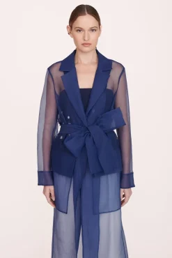 CLOTHING STAUD -ASHLEY COAT - NAVY