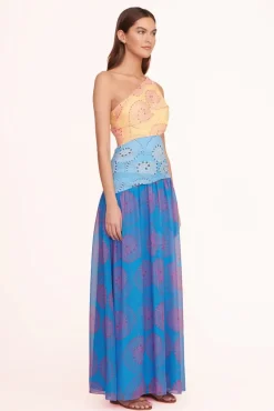 BRIDE STAUD Occasion Dresses-ASHLYN DRESS - MULTI WHIRLPOOL