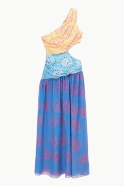 BRIDE STAUD Occasion Dresses-ASHLYN DRESS - MULTI WHIRLPOOL