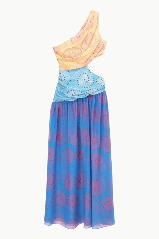 BRIDE STAUD Occasion Dresses-ASHLYN DRESS - MULTI WHIRLPOOL