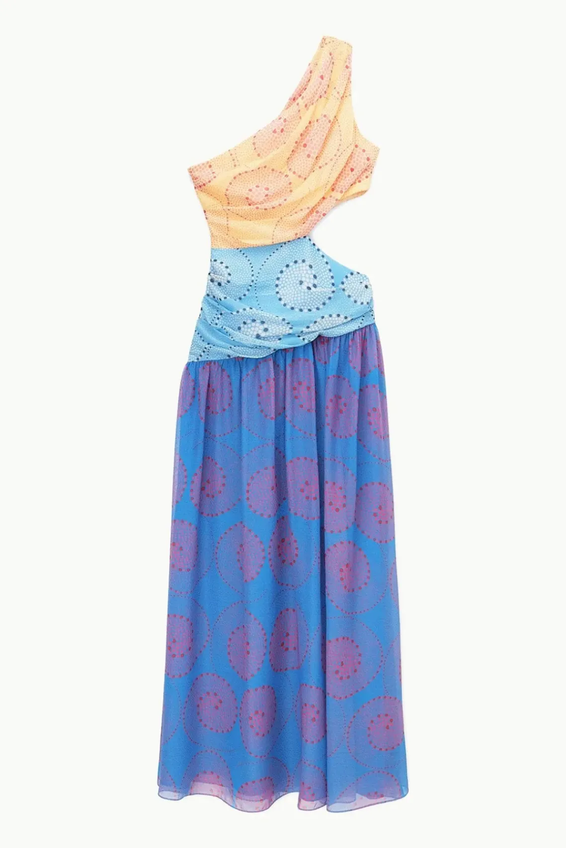 BRIDE STAUD Occasion Dresses-ASHLYN DRESS - MULTI WHIRLPOOL