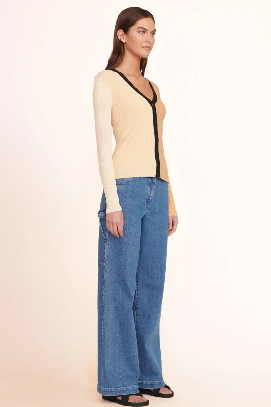 CLOTHING STAUD -CARGO SWEATER - FENNEL MULTI