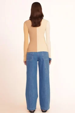 CLOTHING STAUD -CARGO SWEATER - FENNEL MULTI