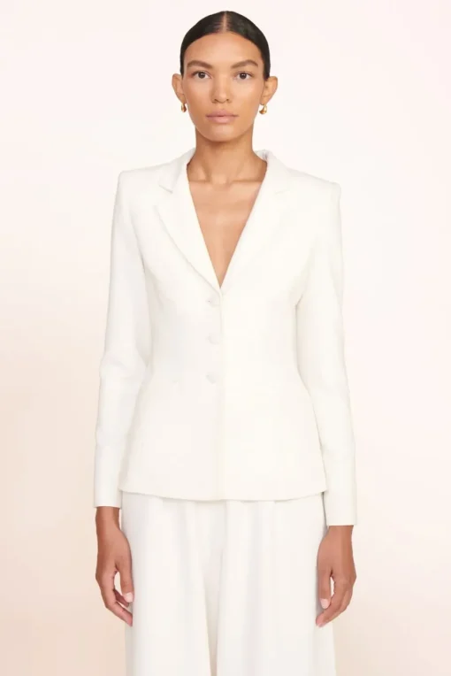 BRIDE STAUD Bridal Dresses-CARSON BLAZER - IVORY