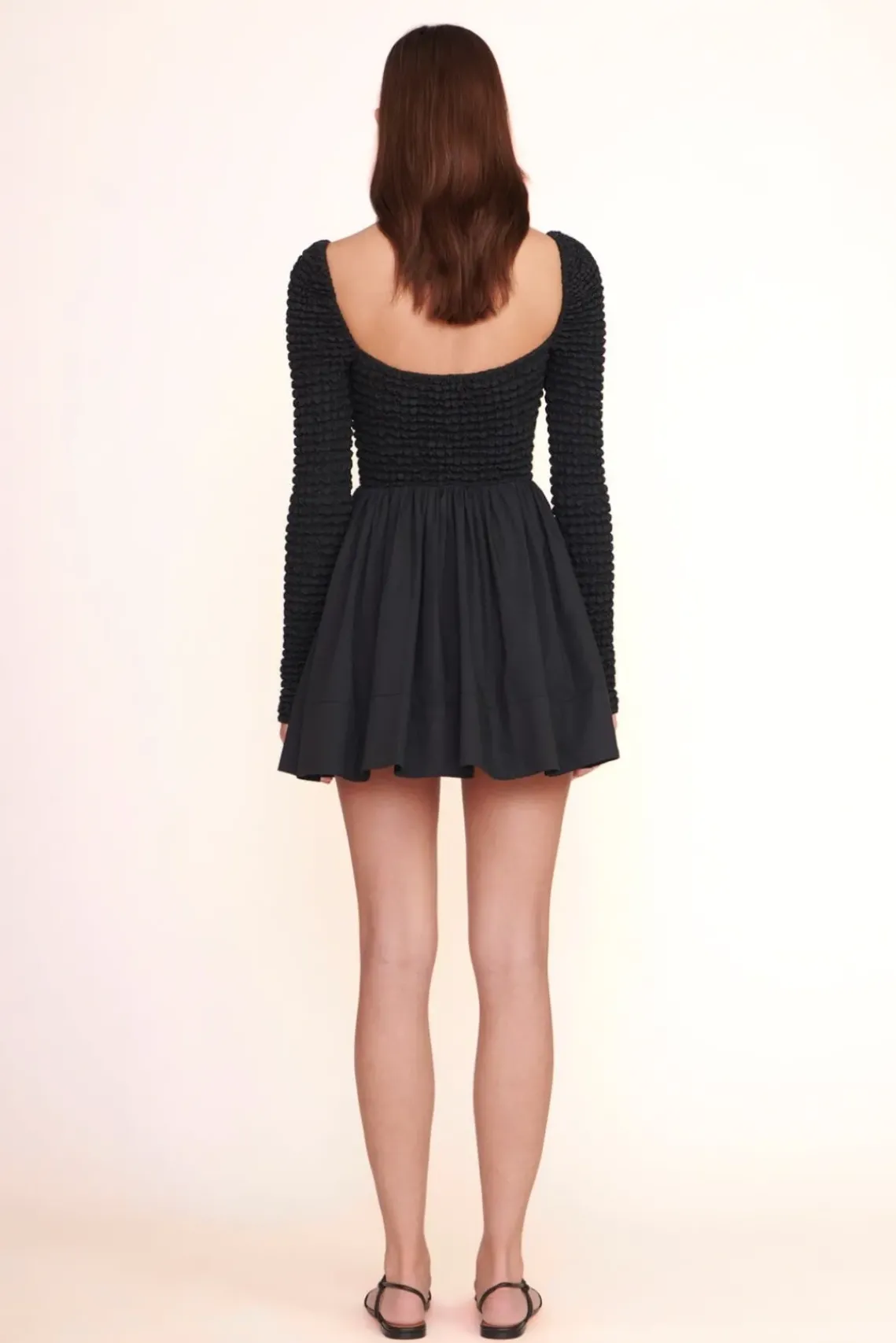 CLOTHING STAUD -CASSIDY DRESS - BLACK