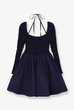 CLOTHING STAUD -CASSIDY DRESS - NAVY
