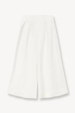 BRIDE STAUD Bridal Dresses-CROPPED CALEB PANT - IVORY