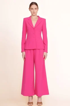 BRIDE STAUD Occasion Dresses-CROPPED CALEB PANT - MAGENTA