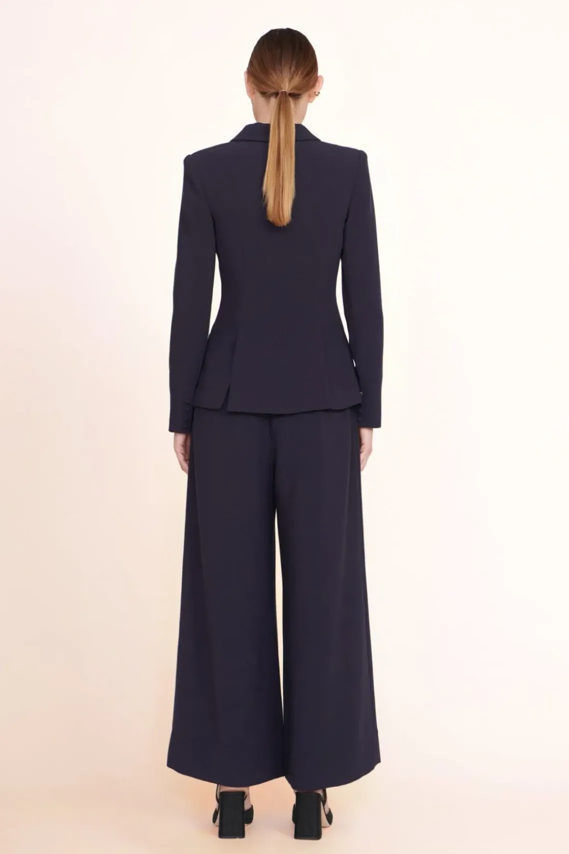 CLOTHING STAUD -CROPPED CALEB PANT - NAVY