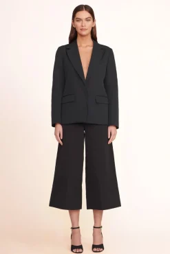 CLOTHING STAUD -CROPPED OAK PANT - BLACK