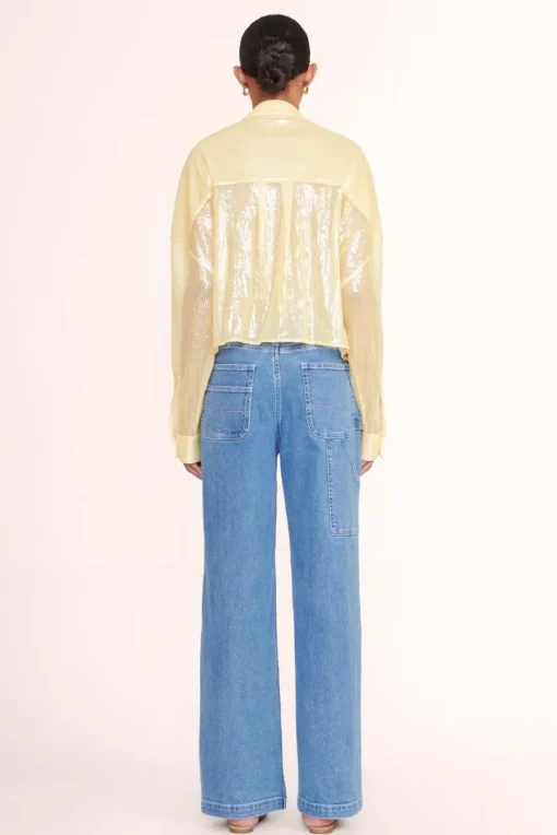 CLOTHING STAUD -CROPPED PAYTON TOP - SUNRAY