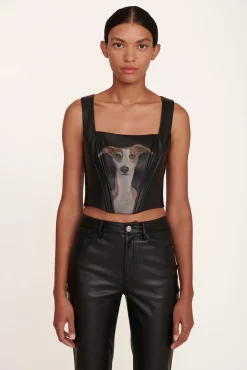 PET STAUD Pet Ready To Wear-CUSTOM ALICE CORSET - BLACK