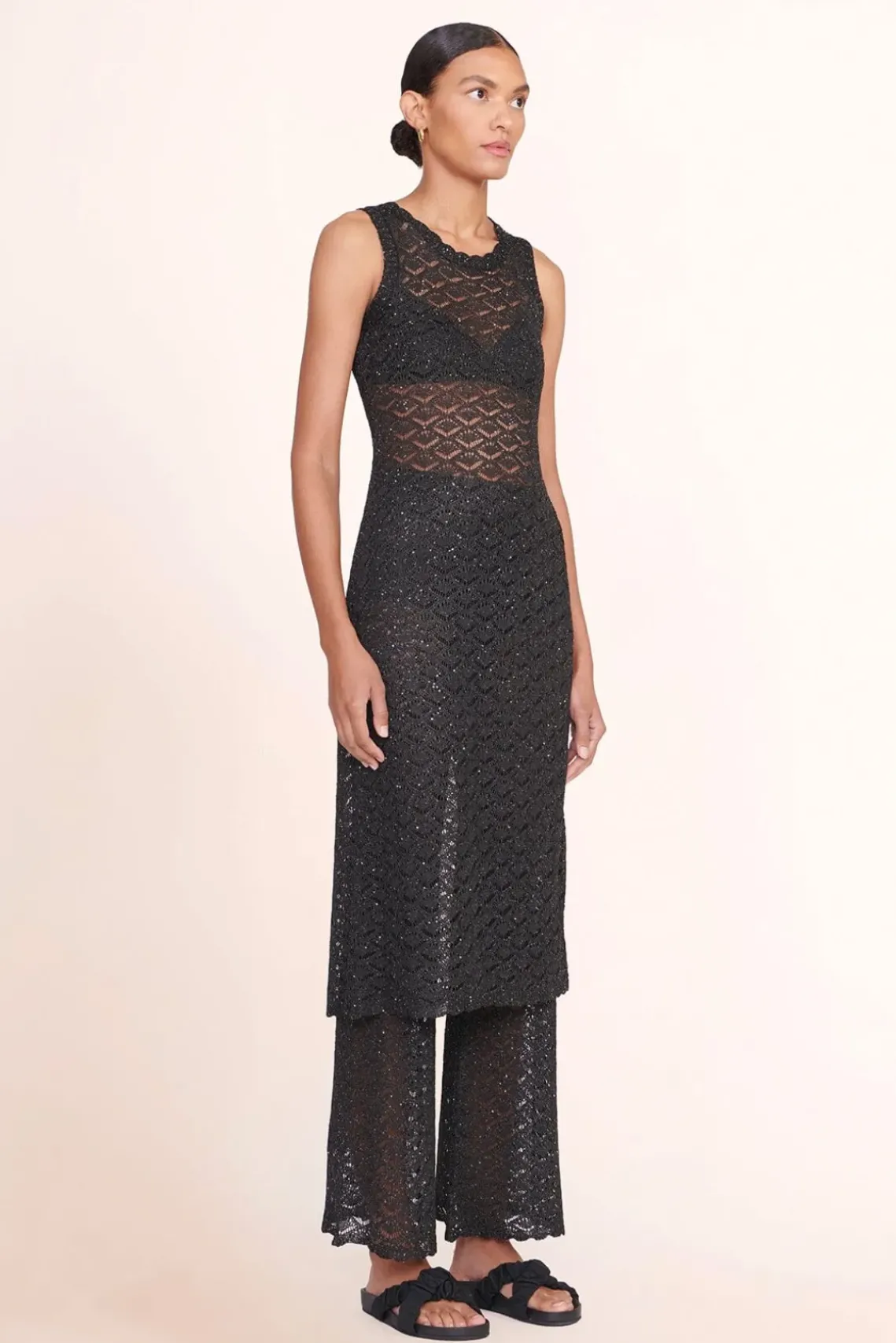 CLOTHING STAUD -DEVAN TOP - BLACK