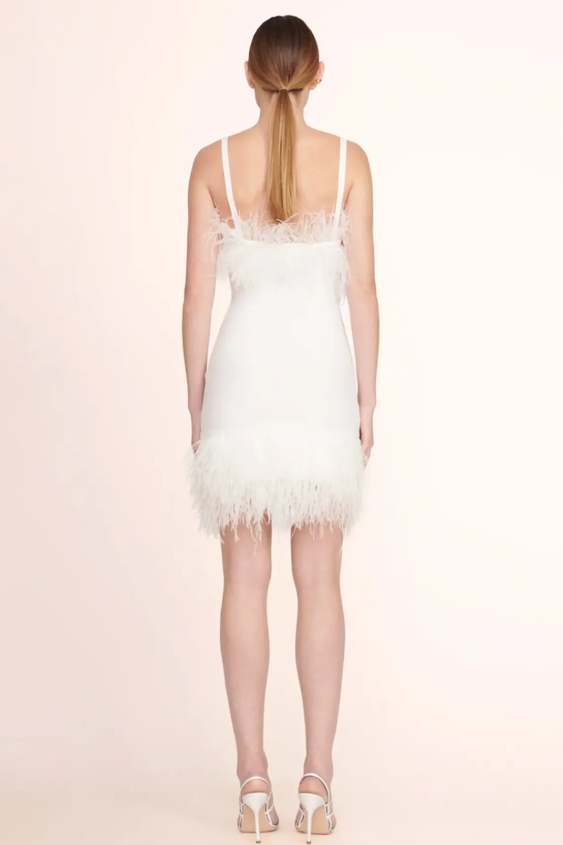 CLOTHING STAUD -ETTA DRESS - WHITE