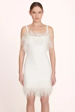 CLOTHING STAUD -ETTA DRESS - WHITE