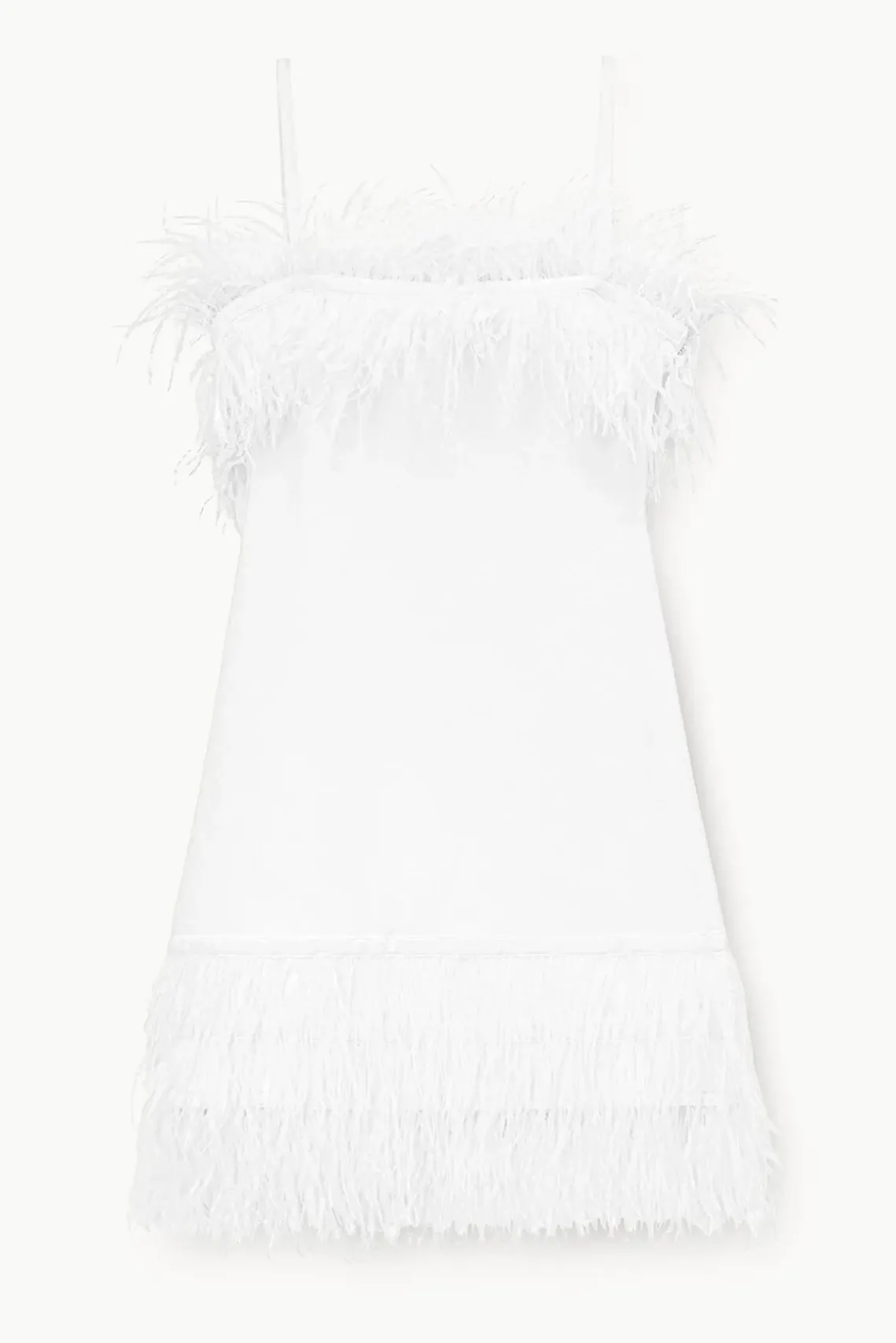 CLOTHING STAUD -ETTA DRESS - WHITE