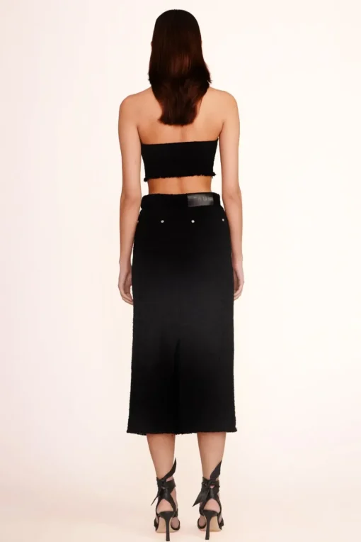 CLOTHING STAUD -GUINEVERE SKIRT - BLACK