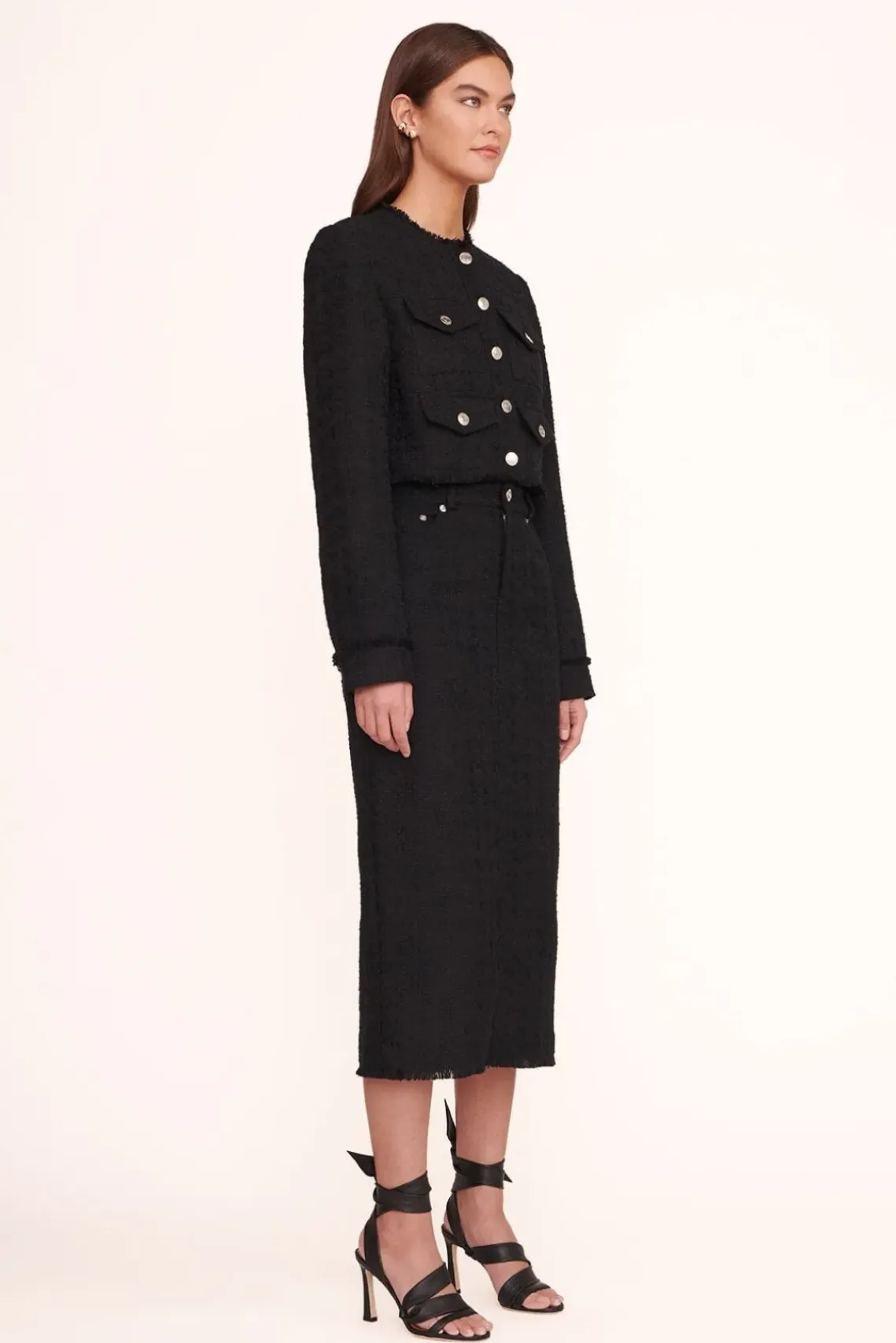 CLOTHING STAUD -GUINEVERE SKIRT - BLACK