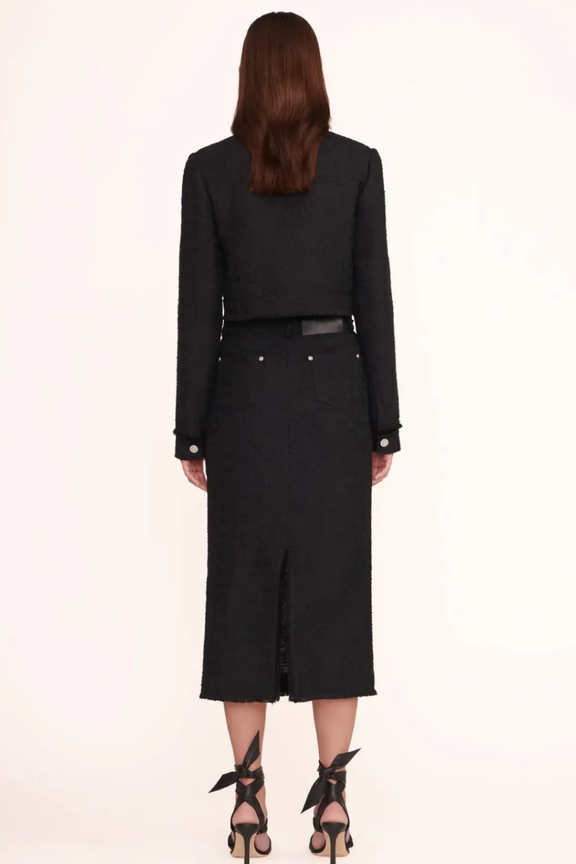 CLOTHING STAUD -GUINEVERE SKIRT - BLACK