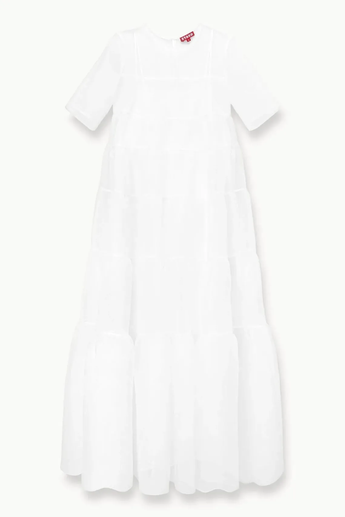 CLOTHING STAUD -HYACINTH DRESS - WHITE