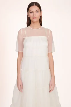 CLOTHING STAUD -HYACINTH DRESS - WHITE