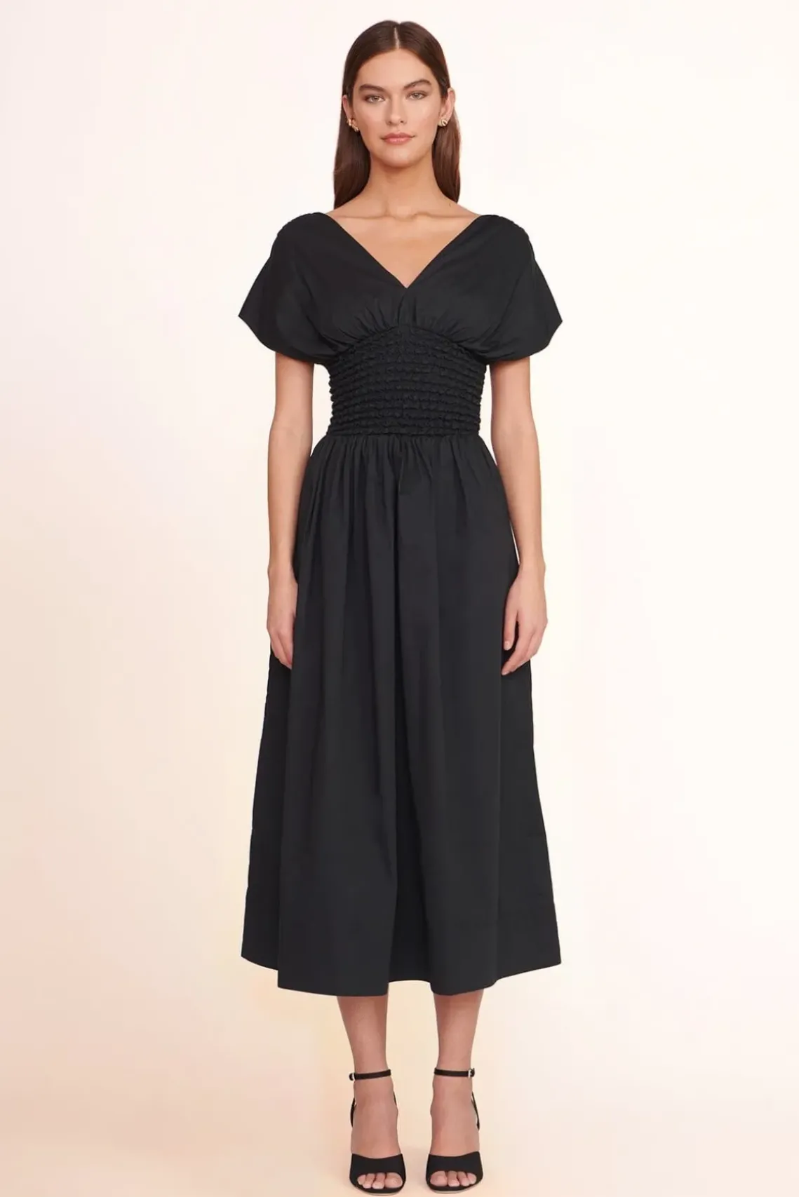 CLOTHING STAUD -JACKSON DRESS - BLACK