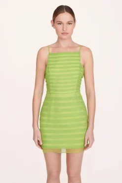 CLOTHING STAUD -JACOB DRESS - KIWI
