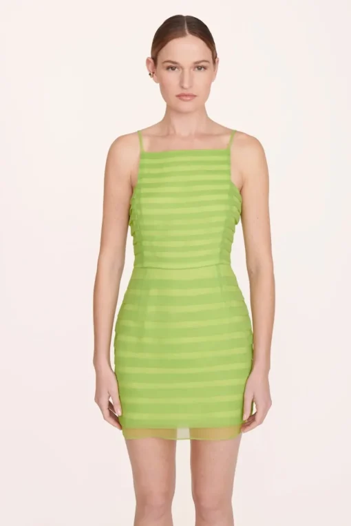 CLOTHING STAUD -JACOB DRESS - KIWI