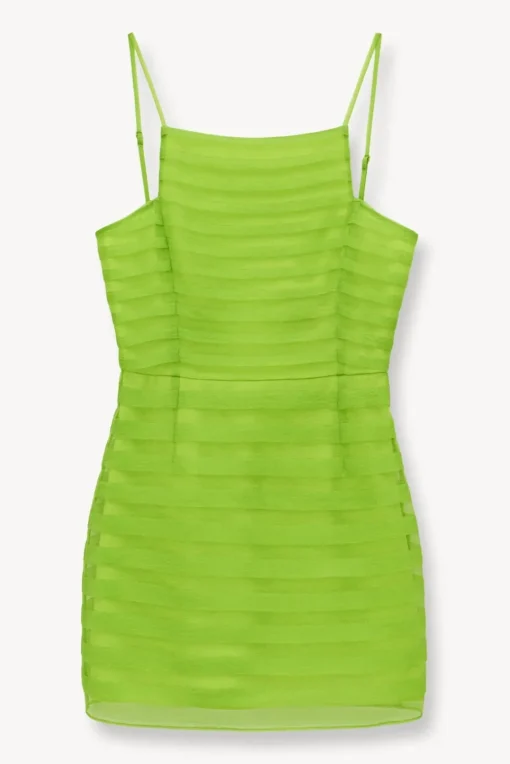 CLOTHING STAUD -JACOB DRESS - KIWI