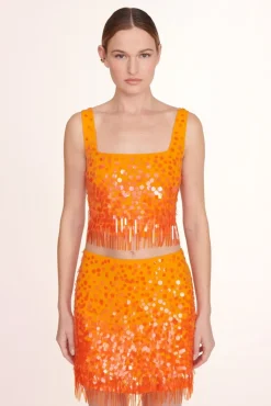 BRIDE STAUD Occasion Dresses-JASMIN TOP - PAPAYA