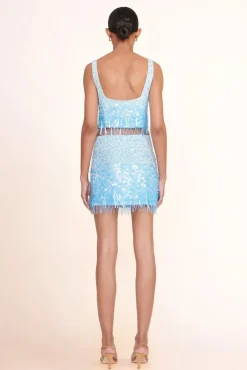 CLOTHING STAUD -JASMIN TOP - SHALLOW