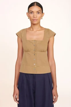 CLOTHING STAUD -JULIA TOP - ROSEMARY
