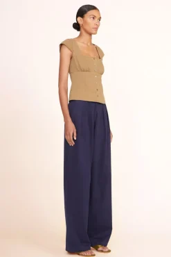 CLOTHING STAUD -JULIA TOP - ROSEMARY