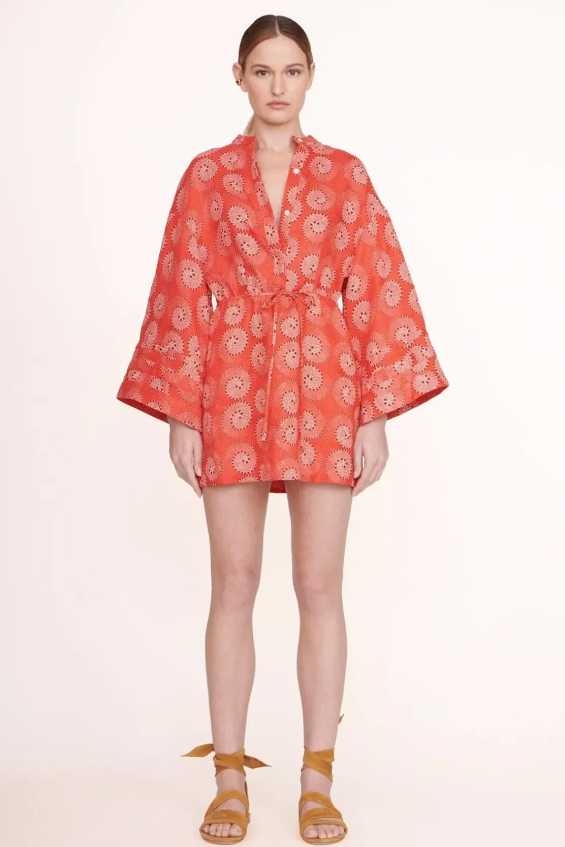 CLOTHING STAUD -KARLEE DRESS - HIBISCUS WHIRLPOOL
