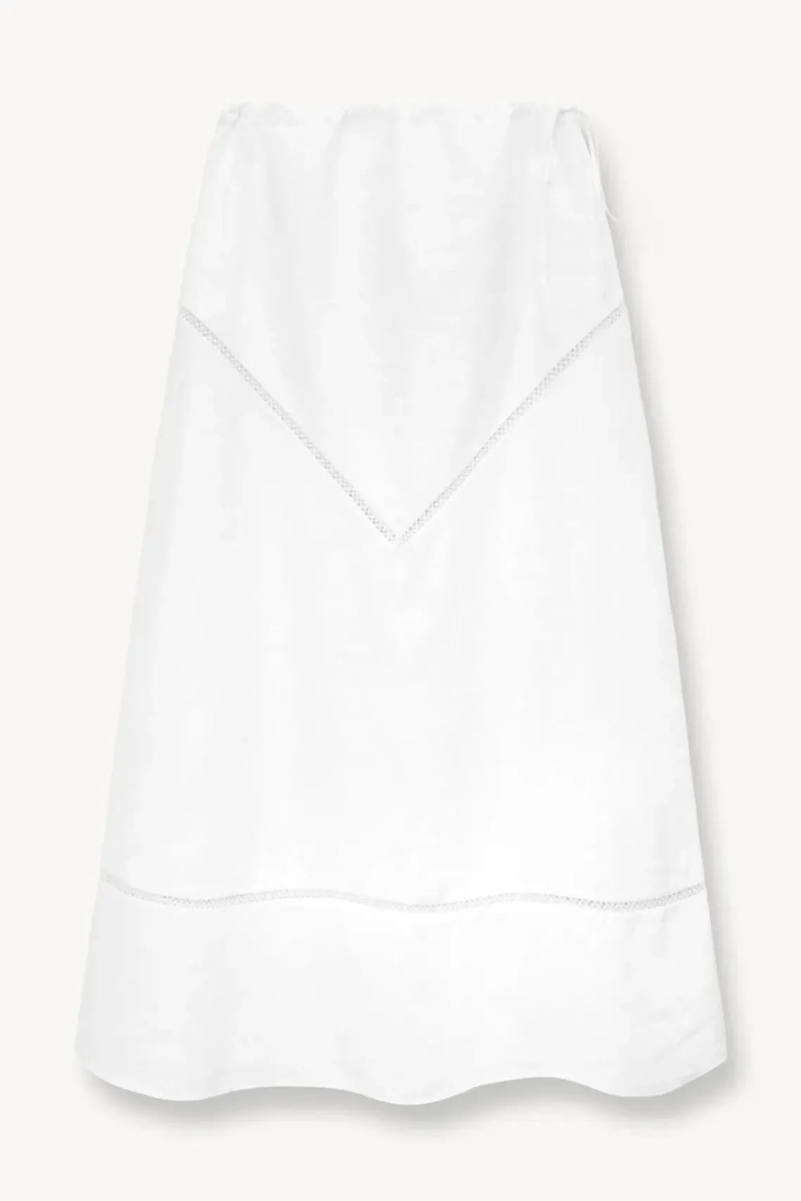 CLOTHING STAUD -KATHLEEN SKIRT - WHITE