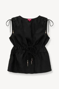 CLOTHING STAUD -KENDRA TOP - BLACK