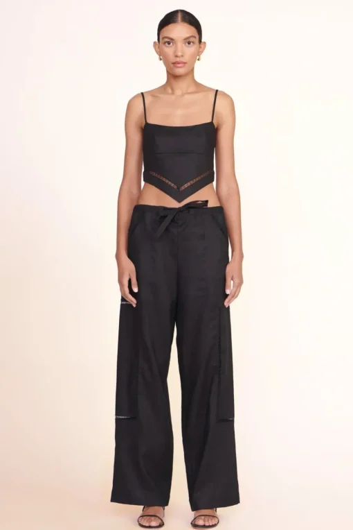 CLOTHING STAUD -LOYALTY TOP - BLACK