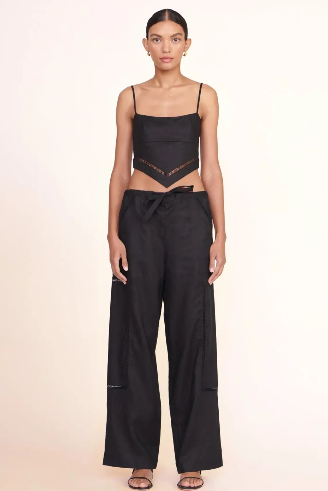 CLOTHING STAUD -LOYALTY TOP - BLACK