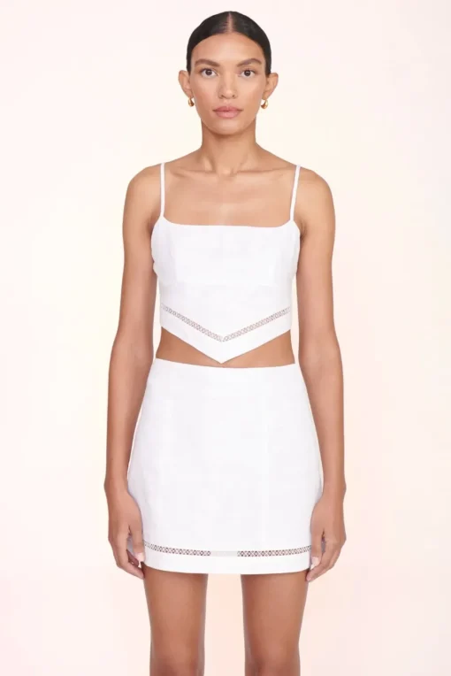 CLOTHING STAUD -LOYALTY TOP - WHITE