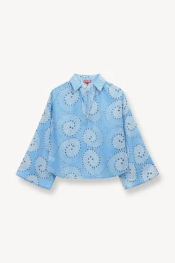 CLOTHING STAUD -MARISSA TOP - SHALLOW WHIRLPOOL