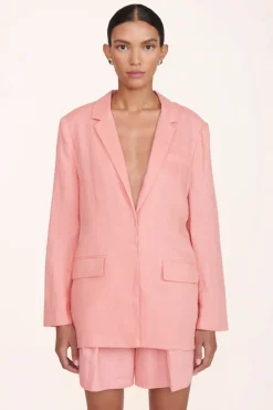 CLOTHING STAUD -MAXWELL BLAZER - ROSEBUD