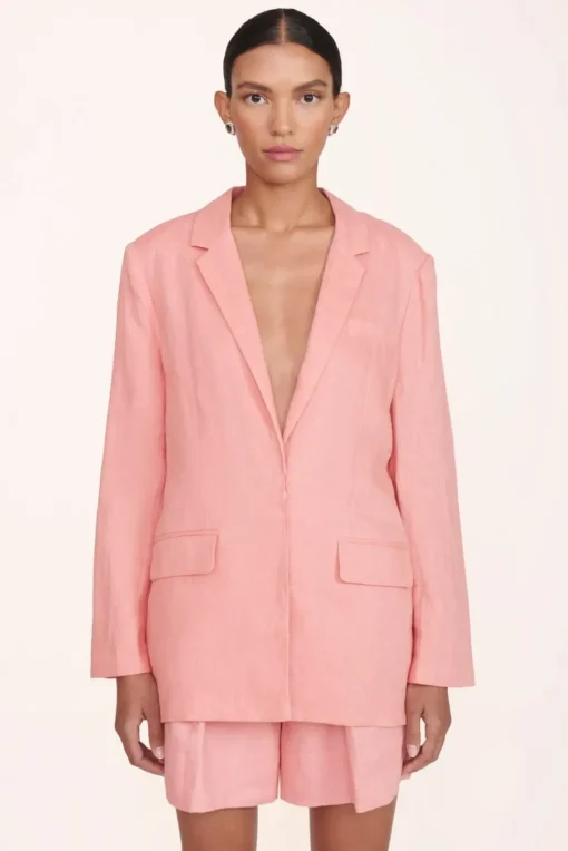 CLOTHING STAUD -MAXWELL BLAZER - ROSEBUD