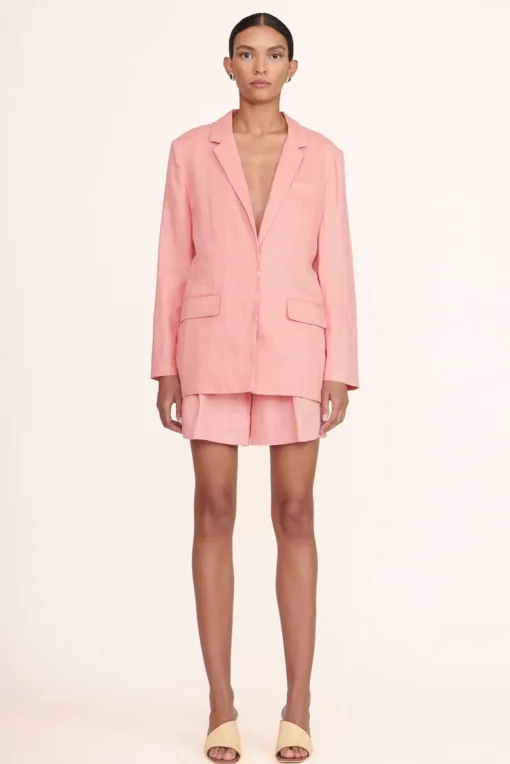 CLOTHING STAUD -MAXWELL BLAZER - ROSEBUD