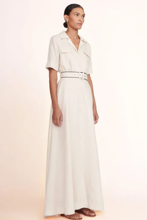 CLOTHING STAUD -MILLIE DRESS - NATURAL BLACK