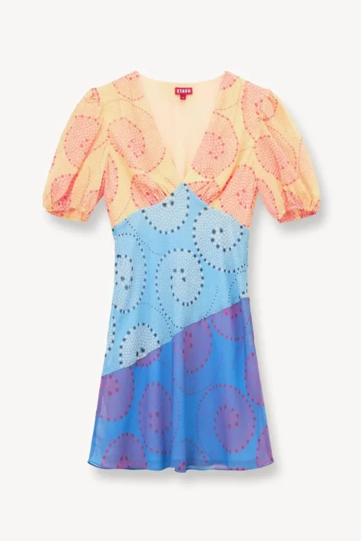BRIDE STAUD Occasion Dresses-MINI MILLA DRESS - MULTI WHIRLPOOL