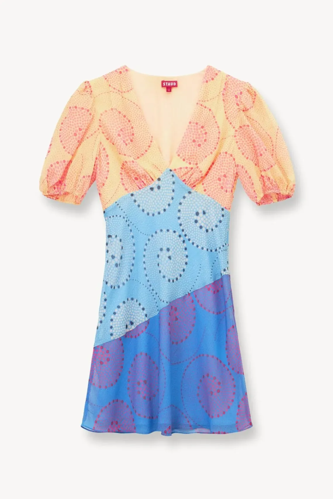BRIDE STAUD Occasion Dresses-MINI MILLA DRESS - MULTI WHIRLPOOL