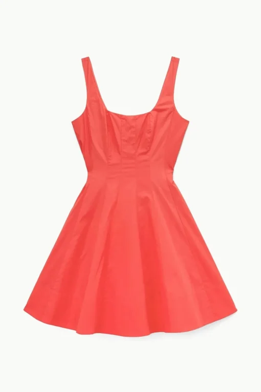 CLOTHING STAUD -MINI WELLS DRESS - HIBISCUS